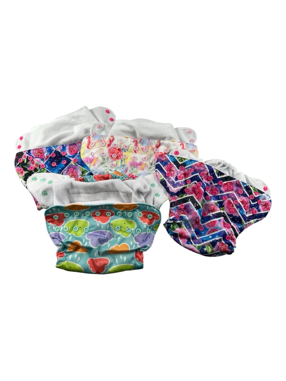 Mama Koala and Fuzzi Bunz Cloth Diaper Covers Lot of 4 - Picture 5 of 11